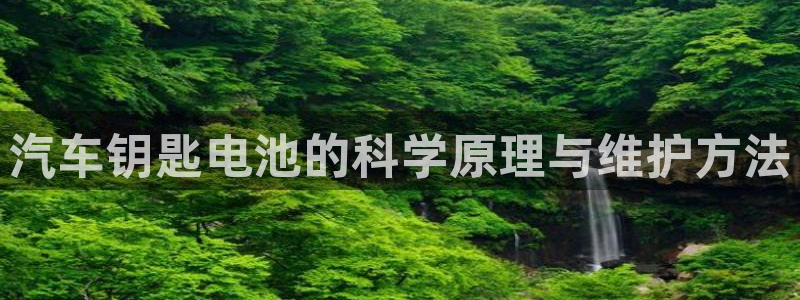 优发国际手机登录下载安装官网：汽车钥匙电池的科学原理与维护方法