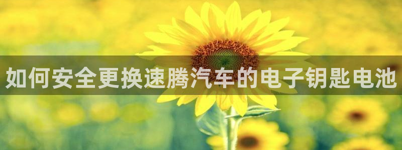 优发国际游戏n：如何安全更换速腾汽车的电子钥匙电池