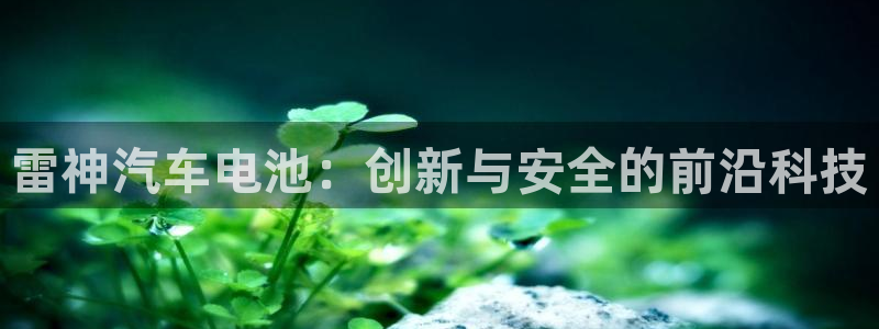 优发娱乐国际线上营业时间：雷神汽车电池：创新与安全的前沿科技